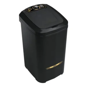 Lavadora De Roupas Tanquinho 20.5 Kg Plus Semiautomático 220v Preto 9 Programas De Lavagem