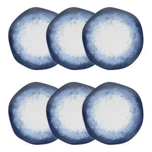 Jogo De 6 Pratos Fundos 22,5cm Oxford Ryo Galápagos