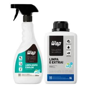 Kit Tira Mofo Detergente Concentrado Estofado Sofá Tapete