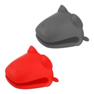 Luva Térmica Pegador Silicone P Fogão Forno Cozinha Vermelho