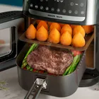 Airfryer Forno Philips Walita 12l 1600w Ai551/09 Preto 110v Preto 127v - Imagem 7