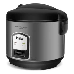 Panela De Arroz Elétrica Philco 5 Xícaras 1,6l Ppae01 Cor Preto