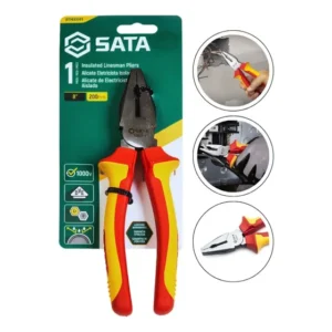 Alicate Universal Isolado 8 Polegadas Sata St70333st 1000v