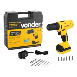 Parafusadeira Furadeira a Bateria 3/8" 12 V Pfv 120 Vonder