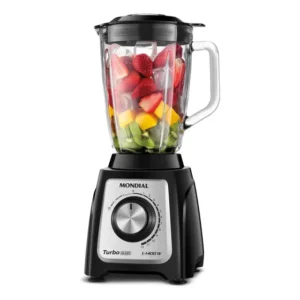 Liquidificador Turbo Glass Jarra De Vidro Mondial 1400W L-1400 GI