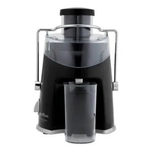 Centrífuga de alimentos elétrica Britânia Juicer 700 preta com acessórios