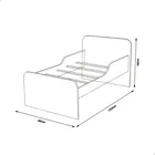 Cama Infantil Para Meninas C/ Colchão - Imagem 5