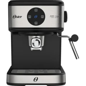 Cafeteira Espresso Double Digital Oster Cor Prateado/preto Prateado/preto 127v