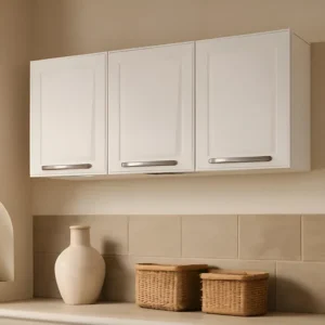 Armário Aéreo Itatiaia IP3-120 BRA 3 Portas Tarsila Branco Neve