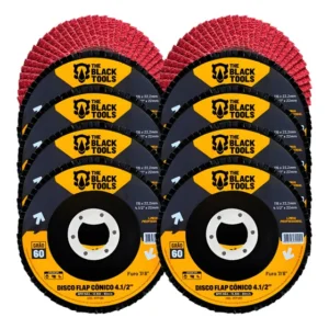 Disco Lixa Flap 4.1/2 10 Unidades