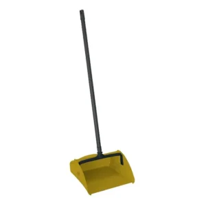 Pá Lixo Cabo Longo Limpeza Profissional Sem Dor Nas Costas Cor Amarela
