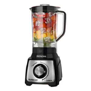 Liquidificador Turbo Black Mondial L-1200 127v Preto/inox 127v