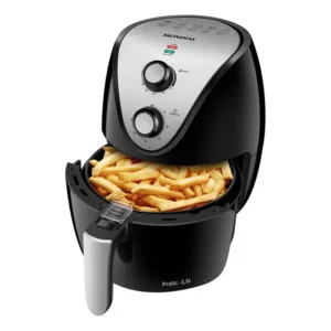 Fritadeira Elétrica Sem Óleo Air Fryer Mondial AF-30 Family Inox IV 3,5l Preta -