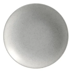 Conjunto Com 6 Pratos Fundo Coup Organic Gray 25cm