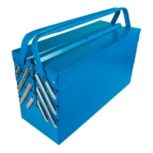Caixa De Metal Sanfonada Tramontina Com 7 Gavetas 43800/007 Cor Azul