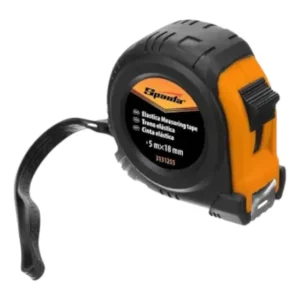 Trena Aço 5m Com Trava 18mm Fita Sparta Emborrachada
