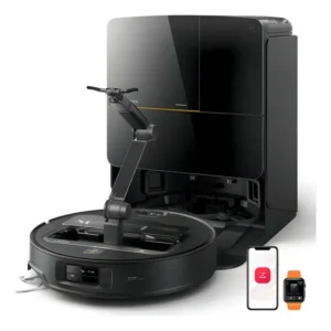 Robô Roborock Saros Z70 22000pa Robô Aspirador Inteligente Preto