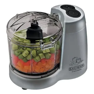 Miniprocessador De Alimentos Black+decker Hc32p-b2 Cor Prata