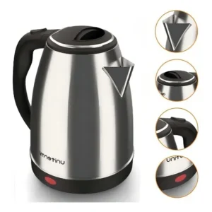 Chaleira Eletrica Atacama 1,8l Prateado 127 V Unitermi 1200 Prateado 127v