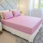 Jogo De Lençol Cama Queen Size 3 Peças Box Estampado Com Elástico Malha 100% Algodão Cozzilar Toque Macio Hotel Pousada Modelo 10 - Imagem 14