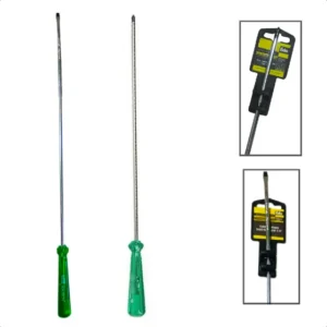 Kit Chave Phillips E Fenda 3/16 X 14 Cabo Longo Ponta Imant