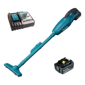 Aspirador Pó Makita Dcl180 + Bateria + Carregador Cor Azul