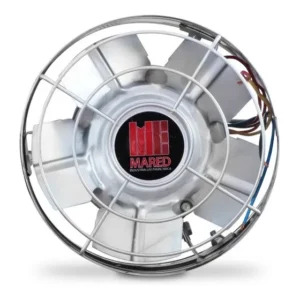 Exaustor 25cm Alta Vazao Aço Inox 3.500rpm 90w Bivolt