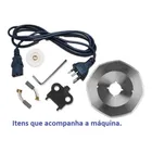 Máquina Cortadeira De Tecidos 4 Polegadas Octagonal - Imagem 6