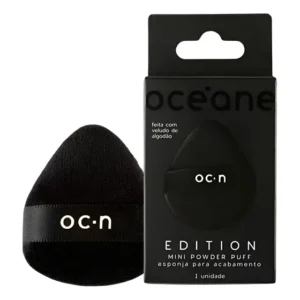 Mini Esponja Para Acabamento Preta Océane Edition Mini Preta