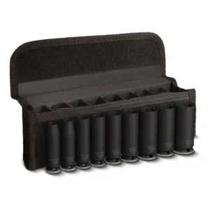 Jogo De Soquetes Bosch Pro Impact 7 8 10 12 13 15 16 17 19mm Preto/cinza