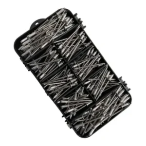 680pç Parafusos/arrebite/pregos/arruelas Grátis 3 Brocas Top
