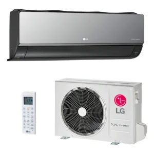 Ar-Condicionado LG Dual Inverter Voice Artcool +AI 18.000 BTU Quente/Frio