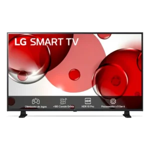 Smart TV Profissional LG 32" HD LED Processador a5 AI Alexa Integrada webOS 23 – 32LR651C-BSA
