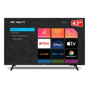 Smart Tv Aoc Roku Dled 43 Full Hd S5135 3 Hdmi