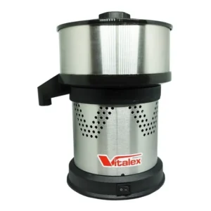 Espremedor extrator suco laranja doméstico 230W câmara Inox Vitalex ESPI-I cor prateado