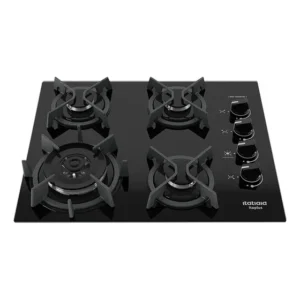 Cooktop 4 Bocas A Gás Itatiaia Itaplus Preto Bivolt