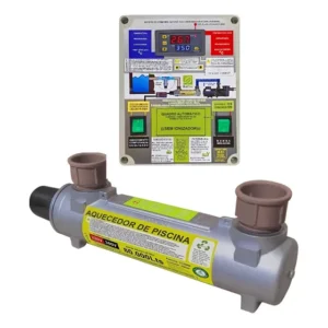 Aquecedor Para Piscina Até De 80 Mil Litros Automático 80m 220v/380v