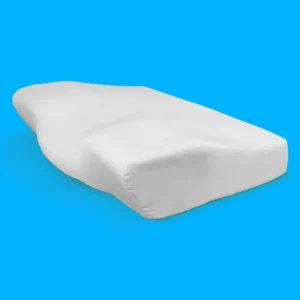 Travesseiro Ortopédico Ergonômico Cervical Para Dormir Lado Branco