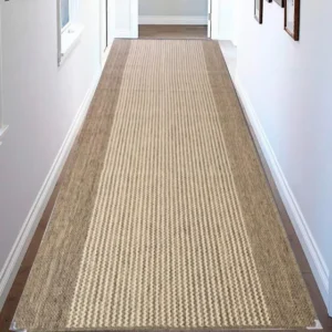 Passadeira Tapete Sisal - Ps21 Mescla 0,66 X 3,50 3.5 M 66 Cm Marrom-claro