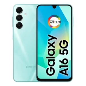 Celular Samsung Galaxy A16 5G, 128gb + 4gb Ram, Câmera De Até 50mp, Tela 6.7 , Nfc, Ip54, Bateria 5000 Mah Verde Claro