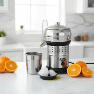 Espremedor De Frutas Premium Suco Laranja 500w Profissional Cinza 127/220v 60