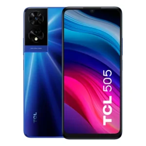 Tcl Celular Smartphone 505 4g, 256gb, 8gb Ramboost(4 + 4), Tela Hd+ 6,75'', Dual Sim, Nfc, Câmera Dupla 50mp + 2mp E Frontal 5mp - Azul