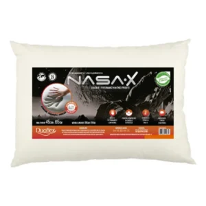 Travesseiro Ortopédico Nasa-x baixo Confortável Malha 100% Algodão 45 Cm X 65 Cm Duoflex Ns3200 Cor Branco