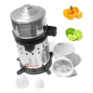 Espremedor Suco Laranja Limão Industrial Profissional Cinza 127/220v 50hz/60hz