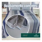 Lençol De Cobrir Casal 2,20x2,20 Malha 100% Algodão 140g Fio 24/1 Cardado Toque Macio Respirável Não Encolhe Não Dá Bolinha Viés Reforçado Cozzilar Modelo 9 - Imagem 2