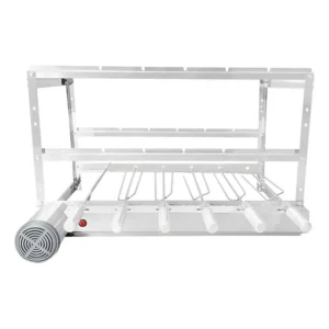 Churrasqueira Giratória Inox 6 Espetos Cúbico Multinível