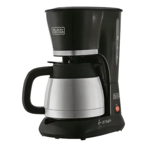 Cafeteira Black+Decker CM200I semi automática preta e prata de filtro