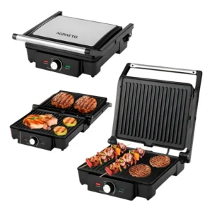 Chapa Elétrica Lanche Grill Mr Cheff 127v 110v 1500w Agratto Preto 127v