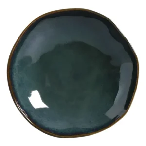 Jogo com 6 Pratos Fundo Orgânico Oceano Ø21,2cm 600ml Porto Brasil