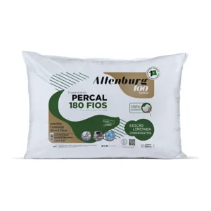 Travesseiro Altenburg 180 Fios 100% Algodão 50 X 70 Cm